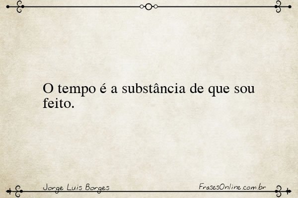 Frase de Jorge Luis Borges