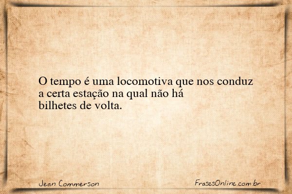 Frase de Jean Commerson