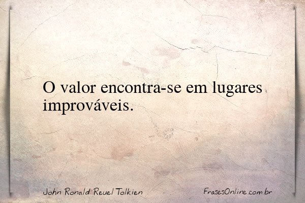 Frase de John Ronald Reuel Tolkien
