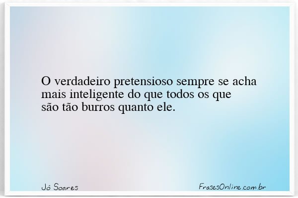 Frase de Jô Soares