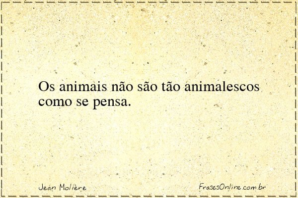Frase de Jean Molière