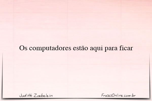 Frase de Judith Zoebelein