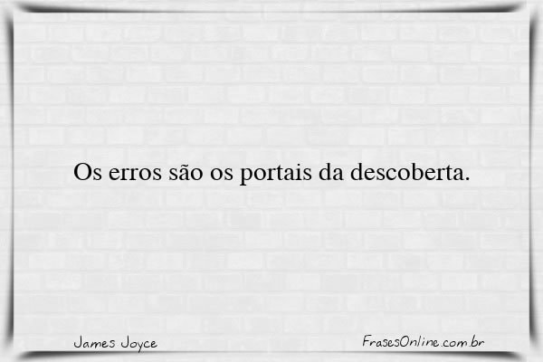 Frase de James Joyce