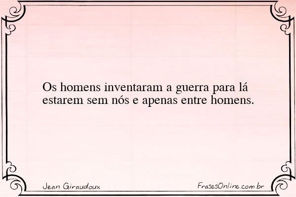 Frase de Jean Giraudoux