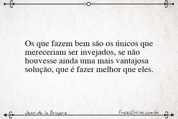 Frase de Jean de la Bruyere