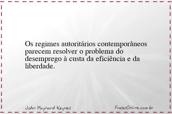 Frase de John Maynard Keynes
