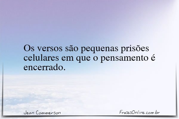 Frase de Jean Commerson