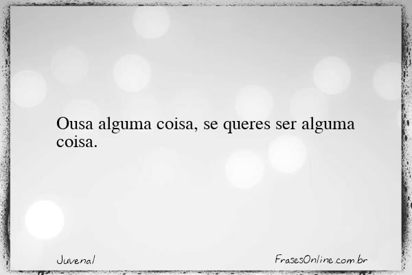 Frase de Juvenal