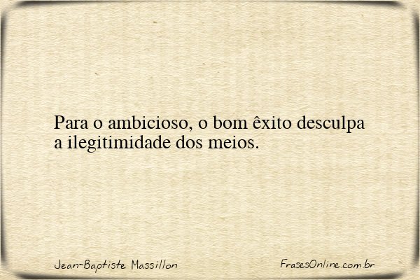 Frase de Jean-Baptiste Massillon