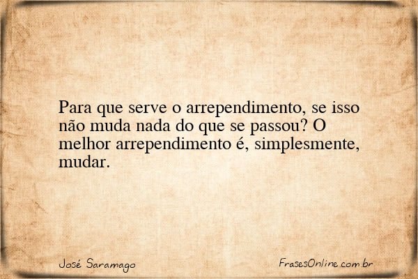 Frase de José Saramago