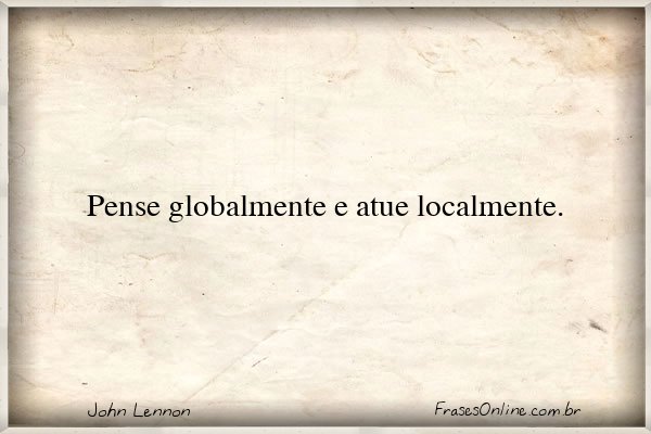 Frase de John Lennon