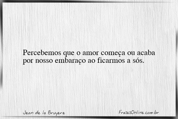 Frase de Jean de la Bruyere
