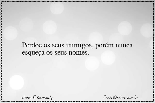 Frase de John F. Kennedy