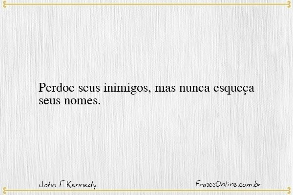Frase de John F. Kennedy