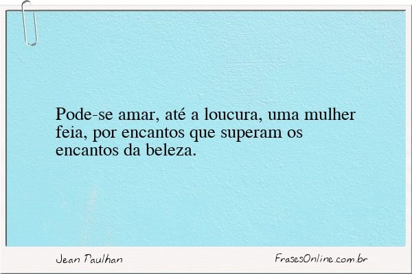 Frase de Jean Paulhan