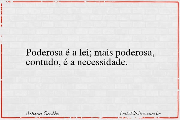 Frase de Johann Goethe