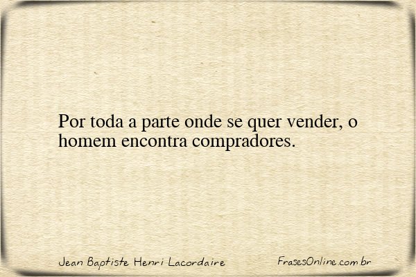 Frase de Jean Baptiste Henri Lacordaire
