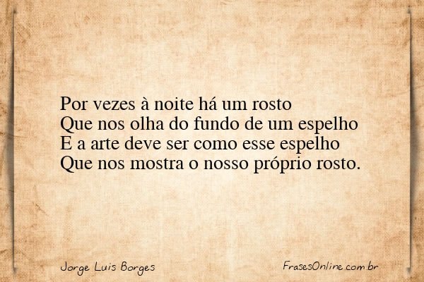 Frase de Jorge Luis Borges