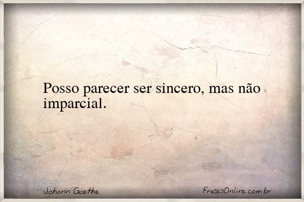 Frase de Johann Goethe
