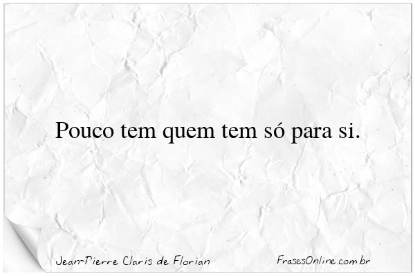 Frase de Jean-Pierre Claris de Florian