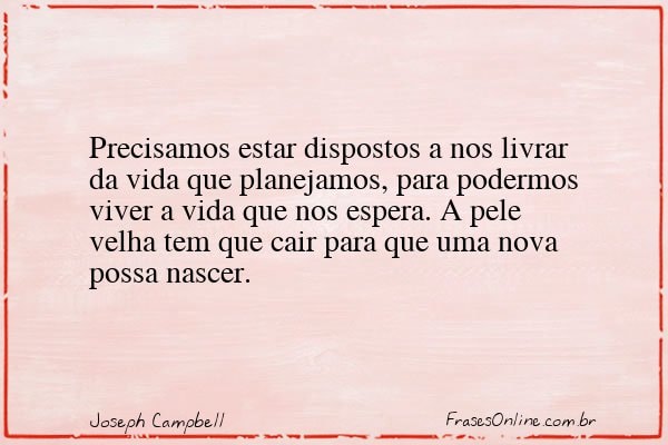 Frase de Joseph Campbell