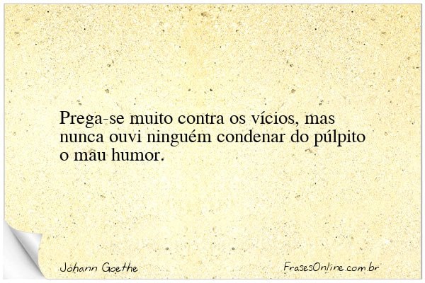 Frase de Johann Goethe