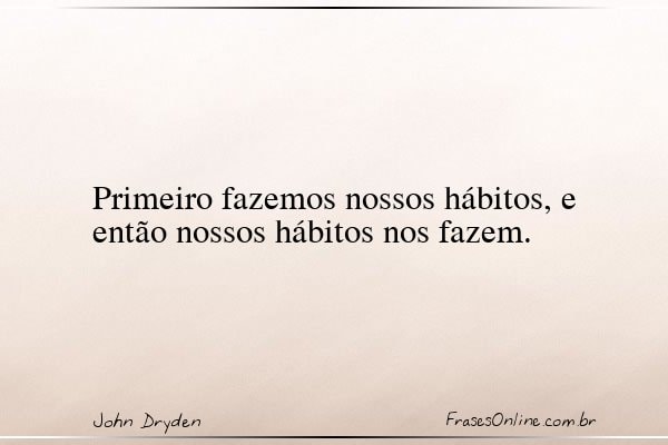 Frase de John Dryden
