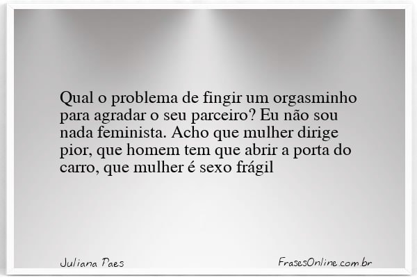 Frase de Juliana Paes
