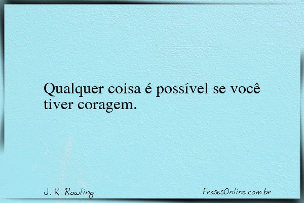 Frase de J. K. Rowling