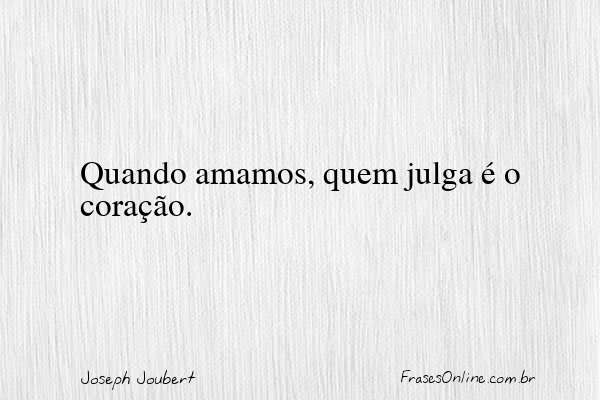 Frase de Joseph Joubert