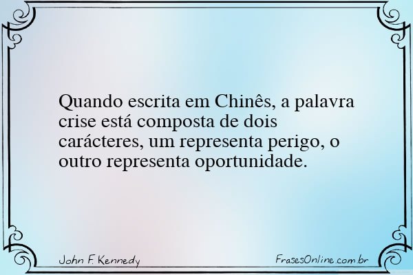 Frase de John F. Kennedy