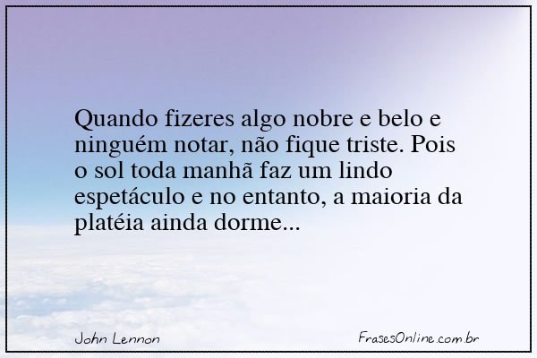 Frase de John Lennon