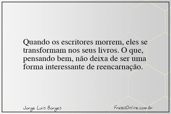 Frase de Jorge Luis Borges