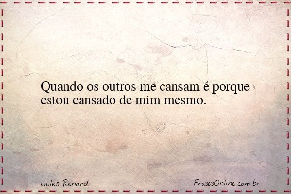 Frase de Jules Renard