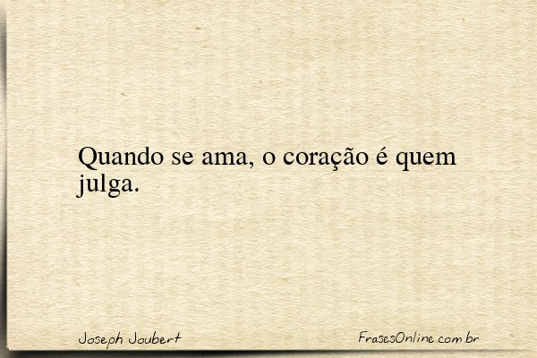 Frase de Joseph Joubert