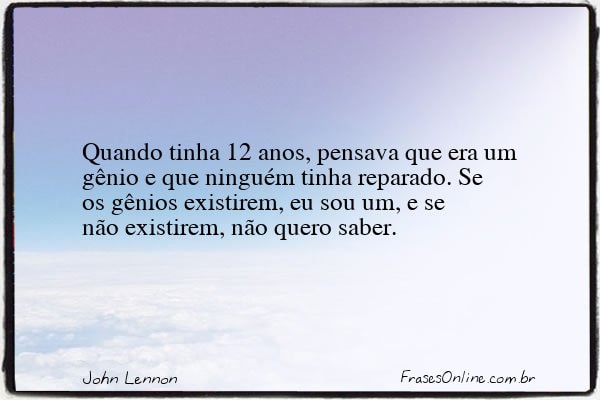 Frase de John Lennon