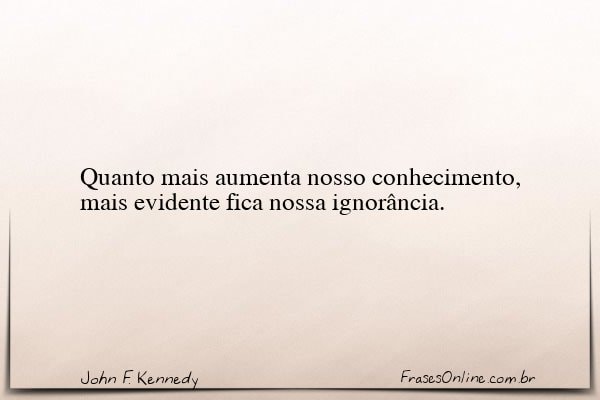 Frase de John F. Kennedy