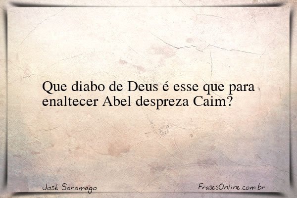 Frase de José Saramago