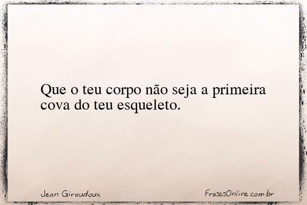 Frase de Jean Giraudoux