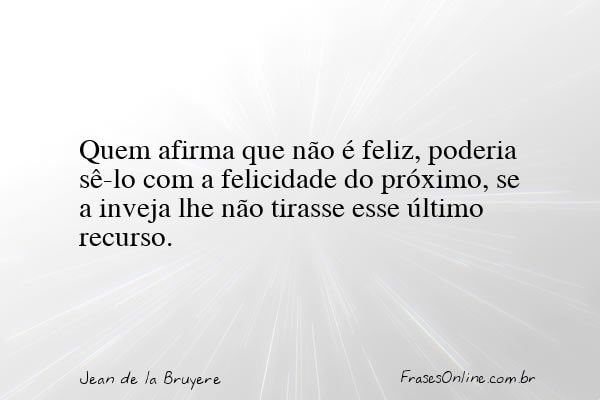 Frase de Jean de la Bruyere