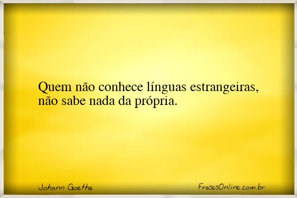 Frase de Johann Goethe
