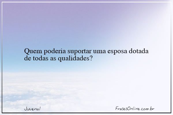 Frase de Juvenal