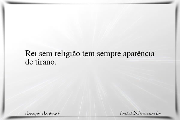 Frase de Joseph Joubert