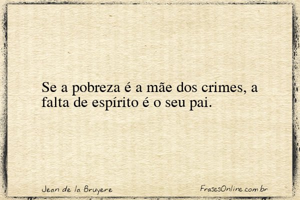 Frase de Jean de la Bruyere