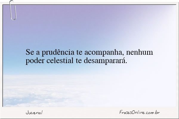 Frase de Juvenal