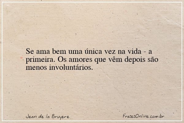 Frase de Jean de la Bruyere
