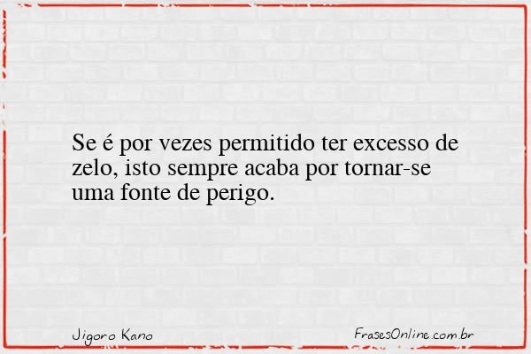 Frase de Jigoro Kano