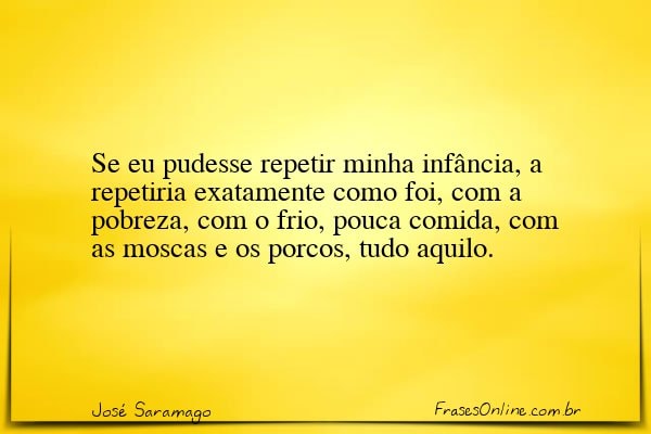 Frase de José Saramago