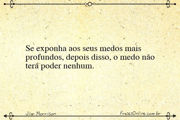 Frase de Jim Morrison