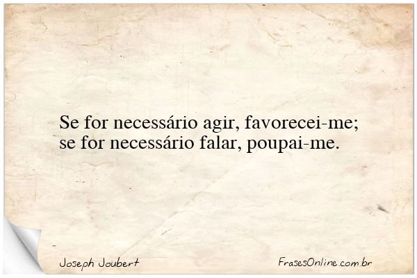 Frase de Joseph Joubert